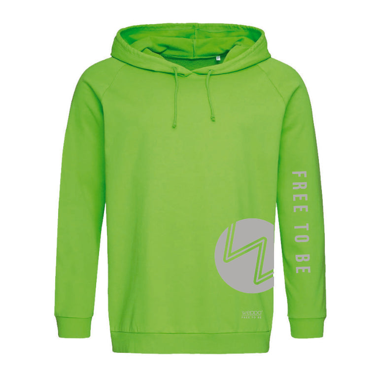 Felpa con Cappuccio Unisex Logo Monocolor Weppa
