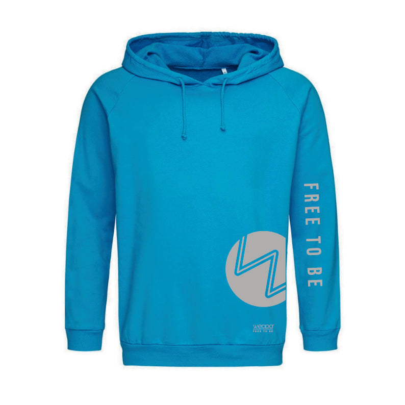 Felpa con Cappuccio Unisex Logo Monocolor Weppa