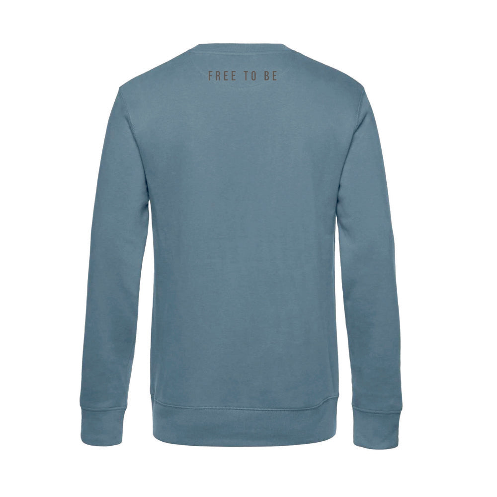 Felpa Girocollo Uomo Logo Color Weppa