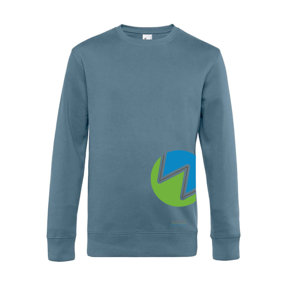 Felpa Girocollo Uomo Logo Color Weppa