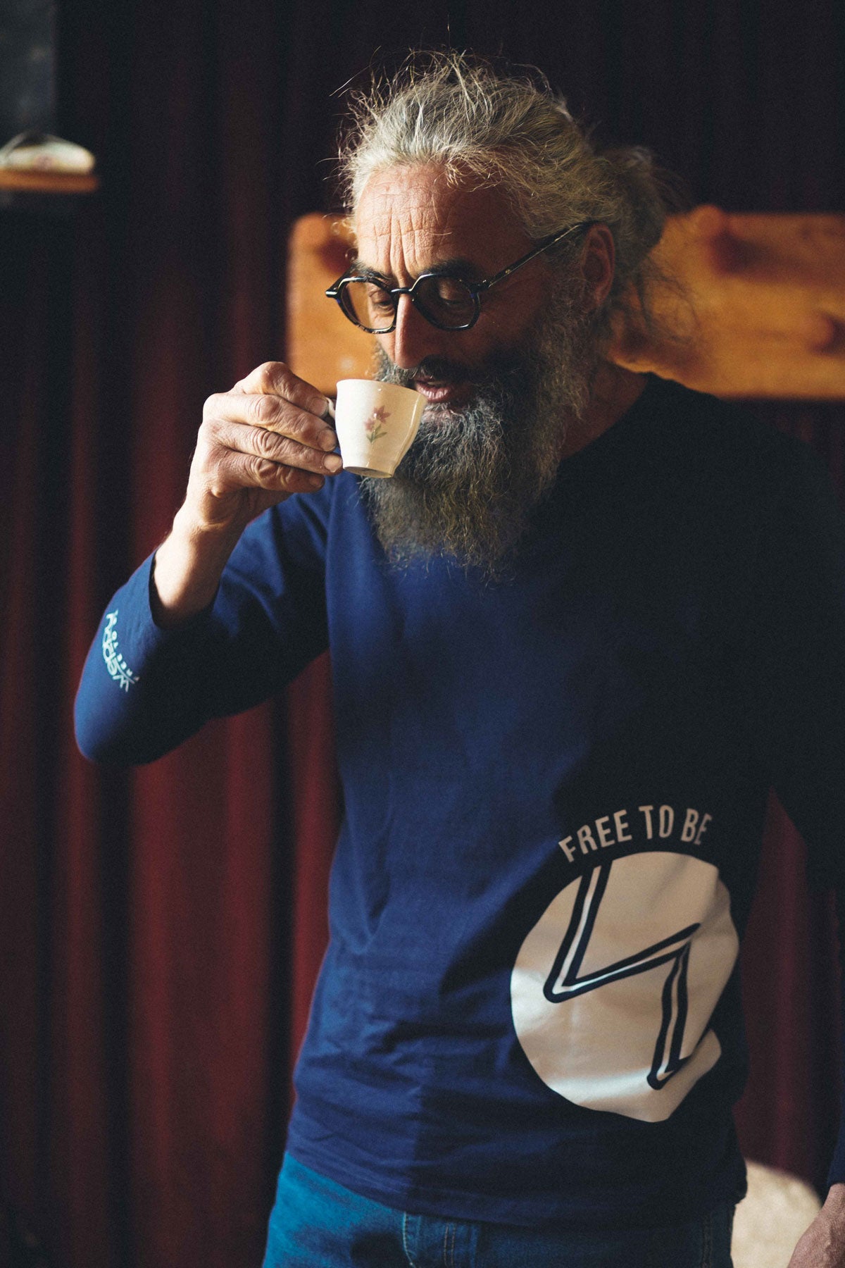 T-SHIRT UOMO MANICA LUNGA MONOCOLOR WEPPA NVB