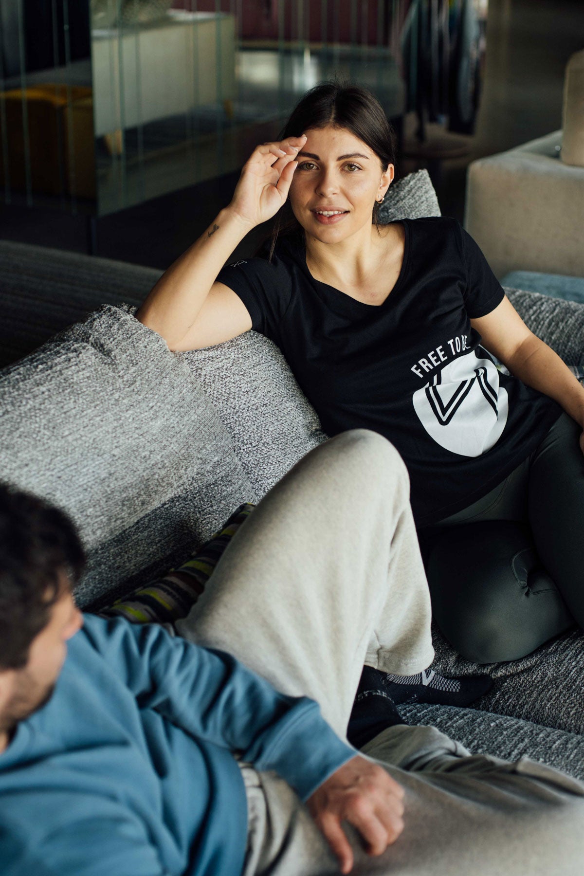 T-Shirt Donna Logo Monocolore Weppa